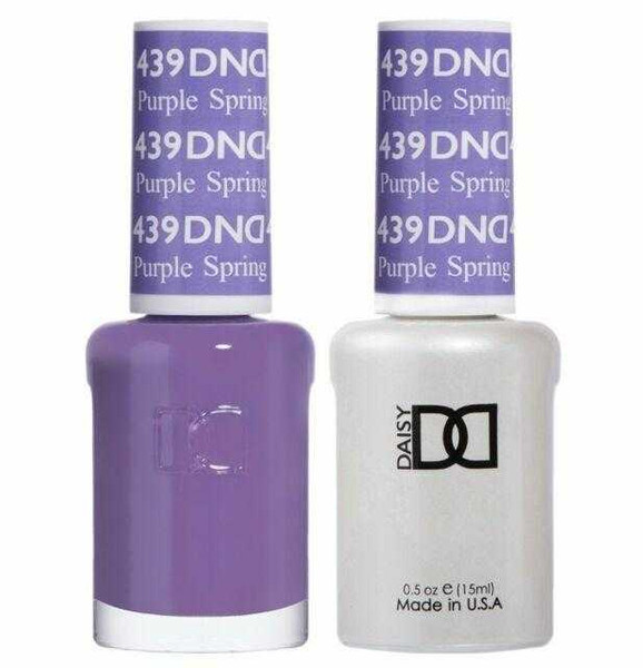DND Gel & Matching Lacquer- 439 PURPLE SPRING DND Gel & Matching Lacquer