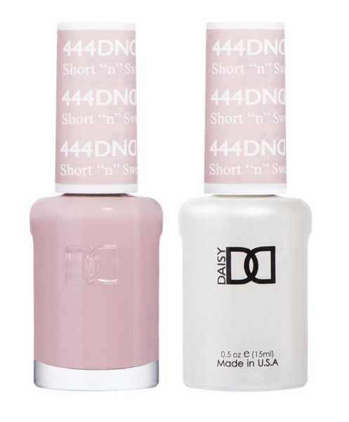 DND Gel & Matching Lacquer- 444 SHORT "N" SWEET DND Gel & Matching Lacquer