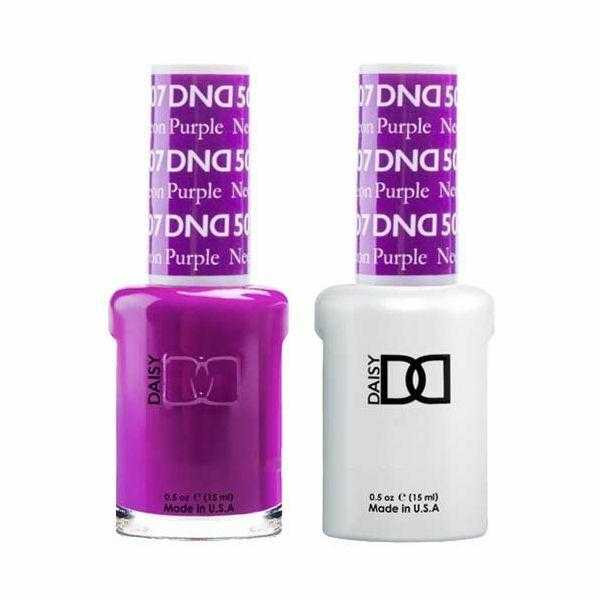 DND Gel & Matching Lacquer- 507 NEON PURPLE DND Gel & Matching Lacquer