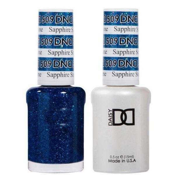 DND Gel & Matching Lacquer- 509 SAPPHIRE STONE DND Gel & Matching Lacquer