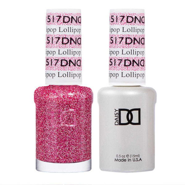 DND Gel & Matching Lacquer- 517 LOLLIPOP DND Gel & Matching Lacquer