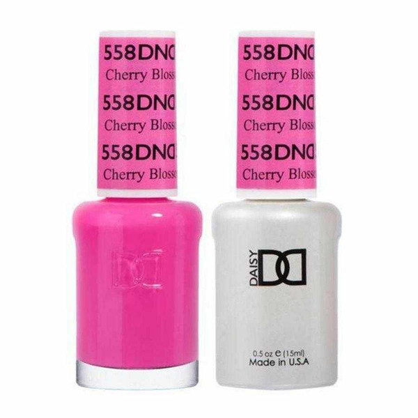 DND Gel & Matching Lacquer- 558 CHERRY BLOSSOM DND Gel & Matching Lacquer