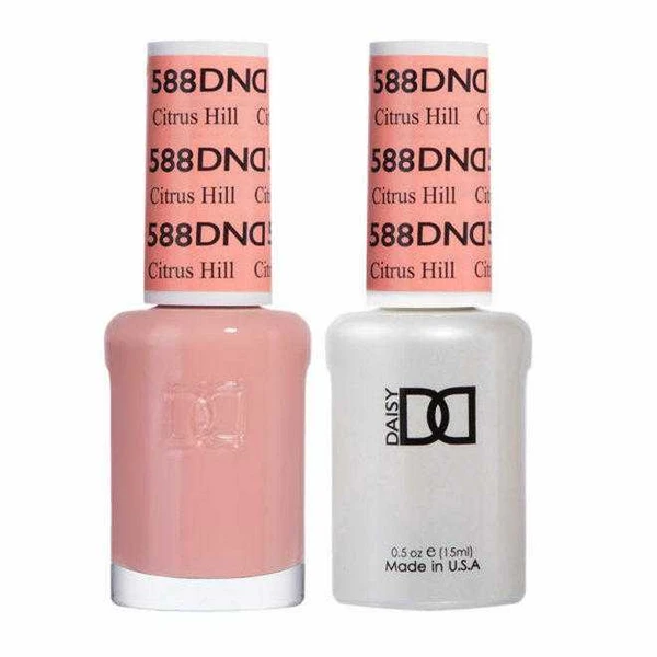 DND Gel & Matching Lacquer- 588 CITRUS HILL DND Gel & Matching Lacquer