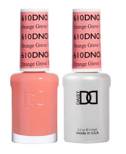 DND Gel & Matching Lacquer- 610 ORANGE GROVE DND Gel & Matching Lacquer