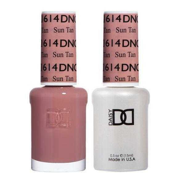 DND Gel & Matching Lacquer- 614 SUN TAN DND Gel & Matching Lacquer