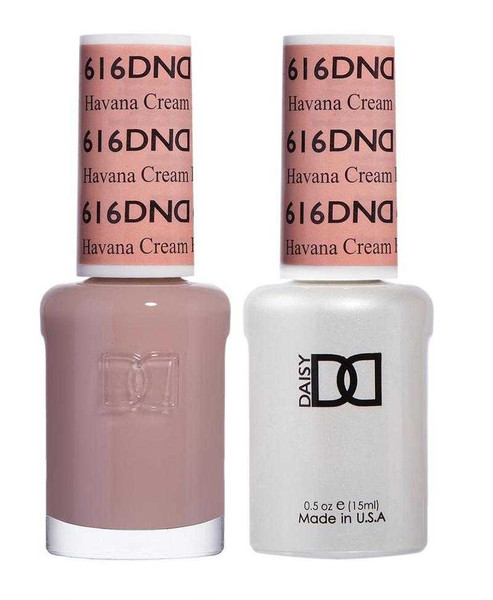 DND Gel & Matching Lacquer- 616 HAVANA CREAM DND Gel & Matching Lacquer