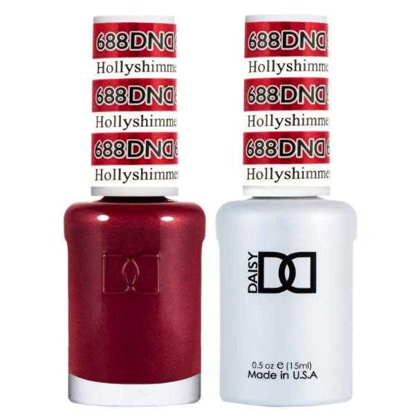 DND Gel & Matching Lacquer- 688 HOLY SHIMMER DND Gel & Matching Lacquer