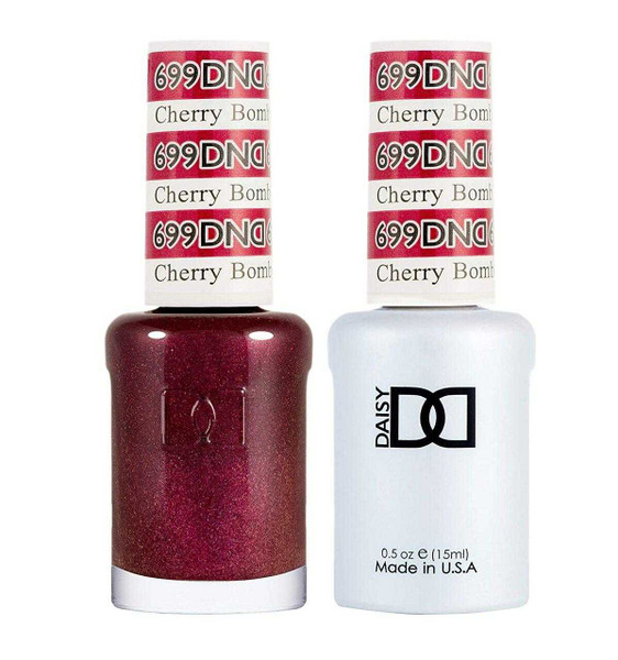 DND Gel & Matching Lacquer- 699 CHERRY BOMB DND Gel & Matching Lacquer
