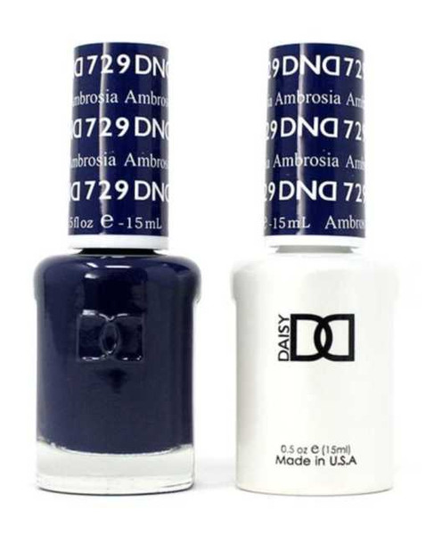 DND Gel & Matching Lacquer- 729 AMBROSIA DND Gel & Matching Lacquer