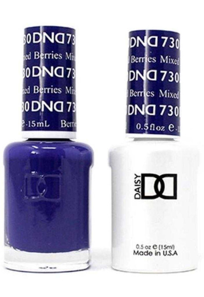 DND Gel & Matching Lacquer- 730 MIXED BERRY DND Gel & Matching Lacquer