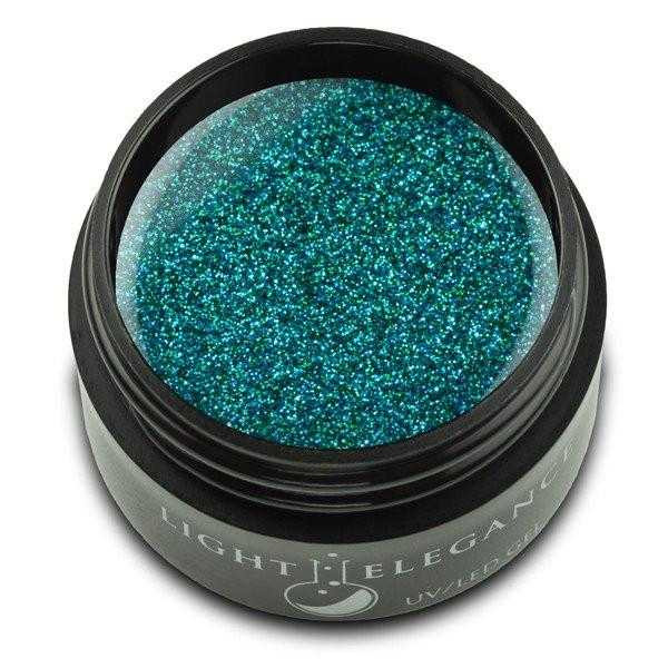 Light Elegance Glitter Gel- Peacock