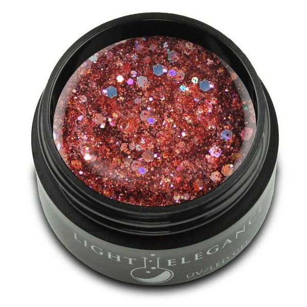 Light Elegance Glitter Gel- You Bring The Wine LIGHT ELEGANCE GLITTER GEL