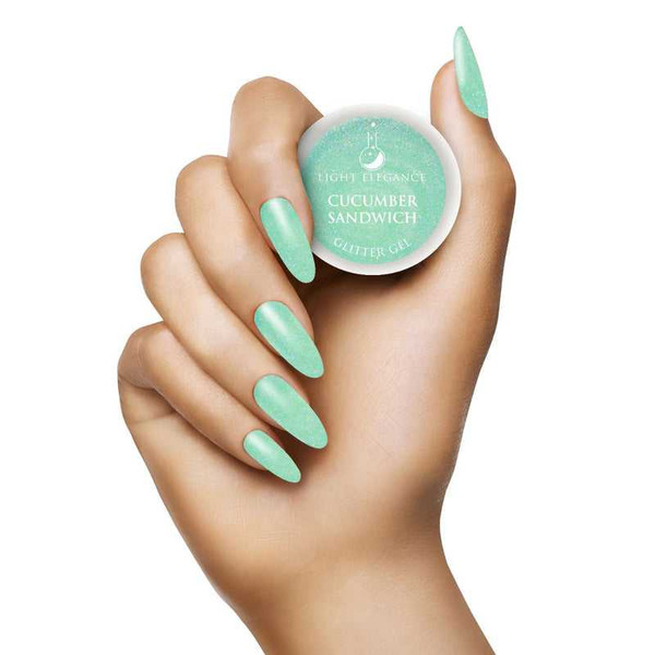 Light Elegance Glitter Gel- Cucumber Sandwich LIGHT ELEGANCE GLITTER GEL