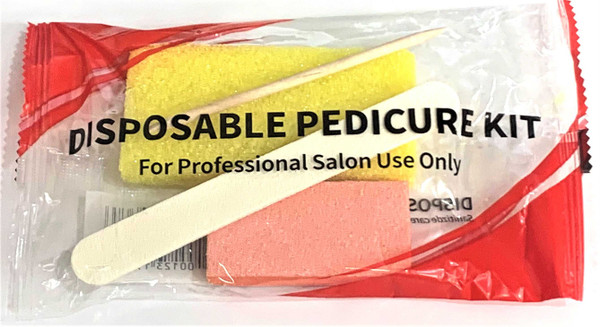 Beauty Plus Pedicure Kit 1 CASE/ 200 Sets NAIL BUFFER