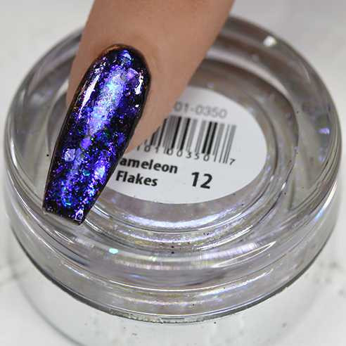 Cre8tion Nail Art Effect- Chameleon Flakes #12