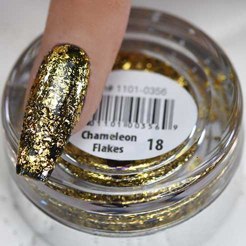 Cre8tion Nail Art Effect- Chameleon Flakes #18
