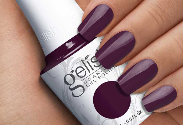 Gelish Gel Polish- Plum and Done
