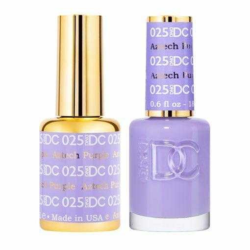 DC Duo #025 Aztech Purple- Gel Polish & Matching Lacquer DC Gel & Lacquer Duo