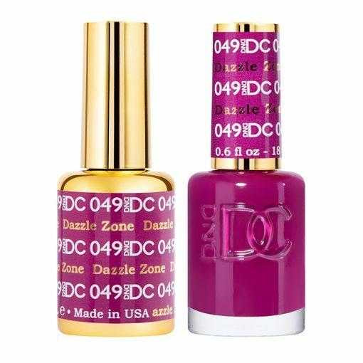 DC Duo #049 Dazzle Zone- Gel Polish & Matching Lacquer DC Gel & Lacquer Duo