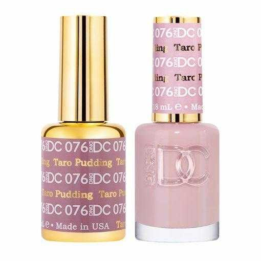 DC Duo #076 Taro Pudding- Gel Polish & Matching Lacquer DC Gel & Lacquer Duo