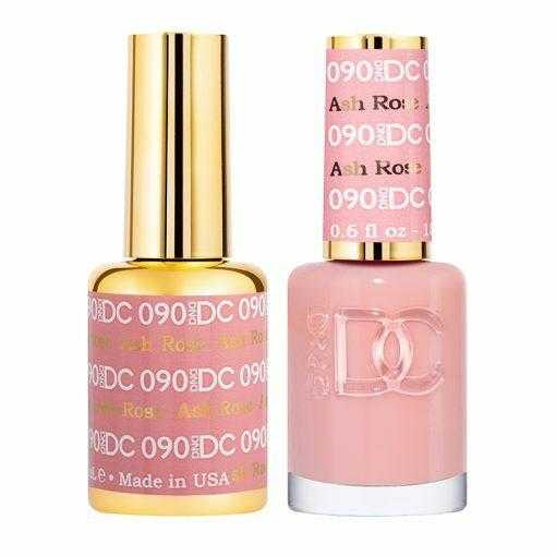 DC Duo #090 Ash Rose- Gel Polish & Matching Lacquer DC Gel & Lacquer Duo