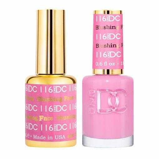 DC Duo #116 Blushing Face- Gel Polish & Matching Lacquer DC Gel & Lacquer Duo