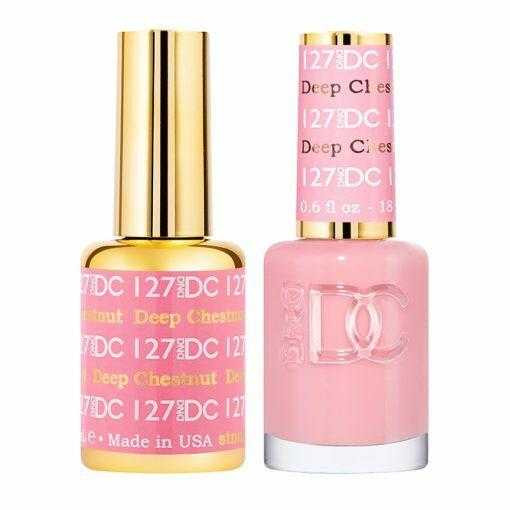 DC Duo #127 Deep Chestnut- Gel Polish & Matching Lacquer DC Gel & Lacquer Duo