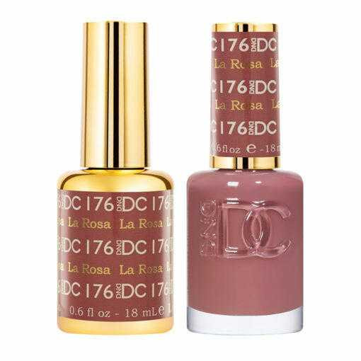 DC Duo #176 La Rosa- Gel Polish & Matching Lacquer DC Gel & Lacquer Duo