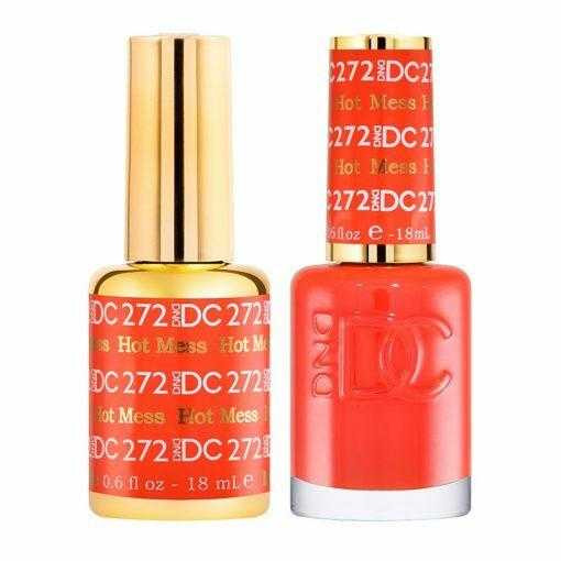 DC Duo #272 Hot Mess- Gel Polish & Matching Lacquer DC Gel & Lacquer Duo