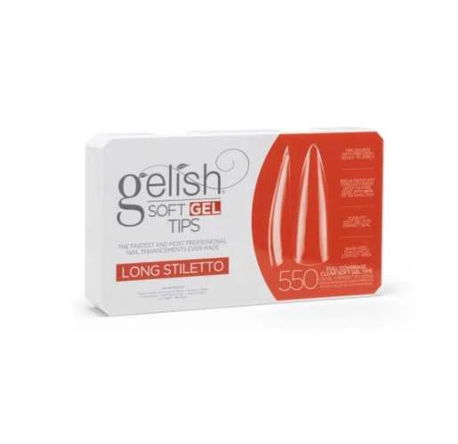 Gelish Soft Gel Tips - Long Stiletto GELISH SOFT GEL