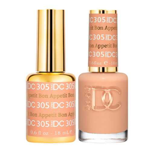 DC Duo #305 Bon Appetit- Gel Polish & Matching Lacquer DC Gel & Lacquer Duo