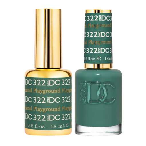 DC Duo #322 Playground- Gel Polish & Matching Lacquer DC Gel & Lacquer Duo
