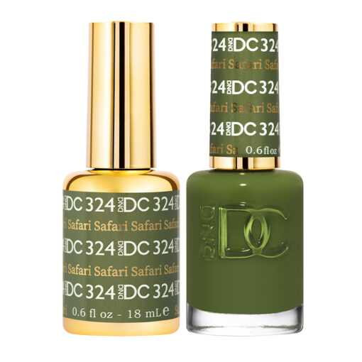 DC Duo #324 Safari- Gel Polish & Matching Lacquer DC Gel & Lacquer Duo
