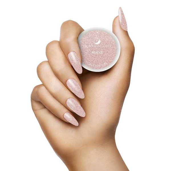 Light Elegance Glitter Gel- Nudie