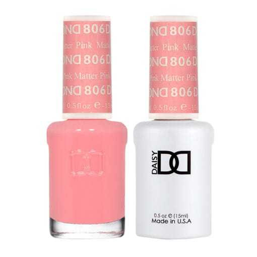 DND Gel & Matching Lacquer- 806 Pink Matter DND Gel & Matching Lacquer