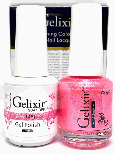 Gelixir Gel Polish & Matching Lacquer- #148 Gelixir Gel Polish & Matching Lacquer Duo