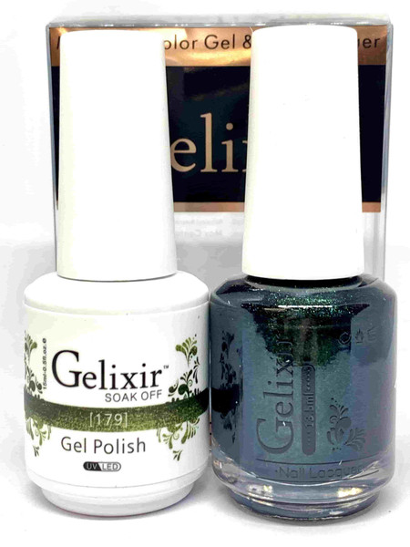 Gelixir Gel Polish & Matching Lacquer- #179 Gelixir Gel Polish & Matching Lacquer Duo