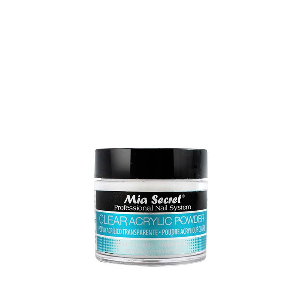Mia Secret Acrylic Nail Powder- Clear 1oz Mia Secret Acrylic Nail Powder