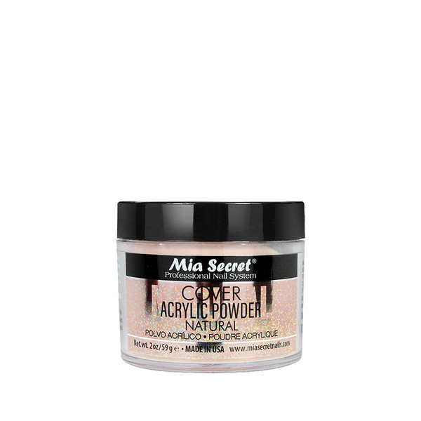 Mia Secret Acrylic Nail Powder- Cover Natural 2oz Mia Secret Acrylic Nail Powder