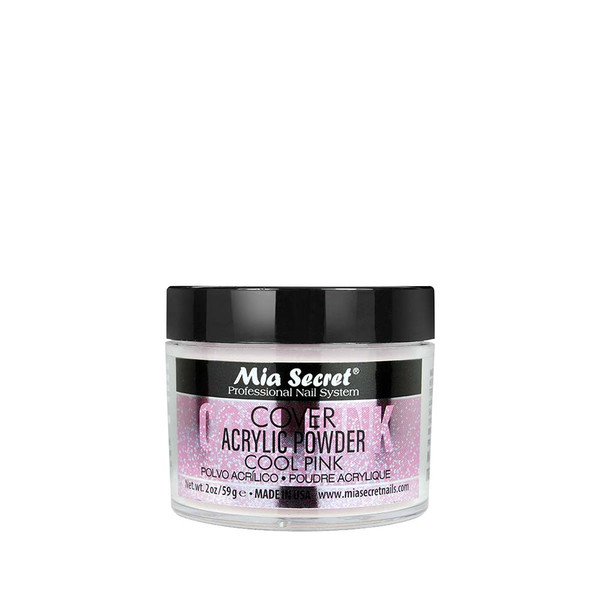Mia Secret Acrylic Nail Powder- Cover Cool Pink 2oz Mia Secret Acrylic Nail Powder