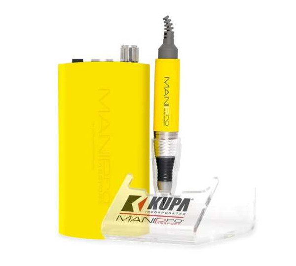 KUPA ManiPro Passport Nail Drill- Hollywood Yellow KP-60 NAIL DRILLS
