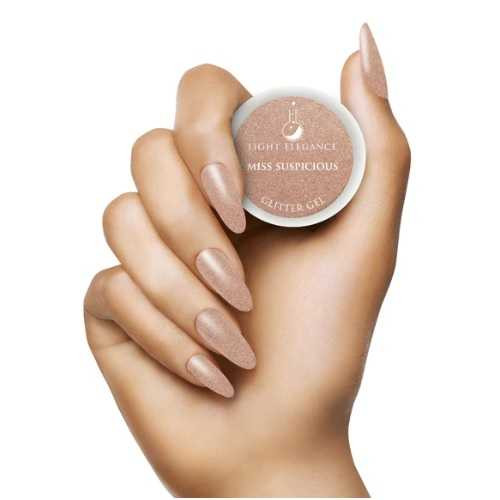 Light Elegance Glitter Gel- Miss Suspicious LIGHT ELEGANCE GLITTER GEL