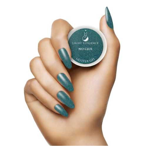 Light Elegance Glitter Gel- No Clue LIGHT ELEGANCE GLITTER GEL