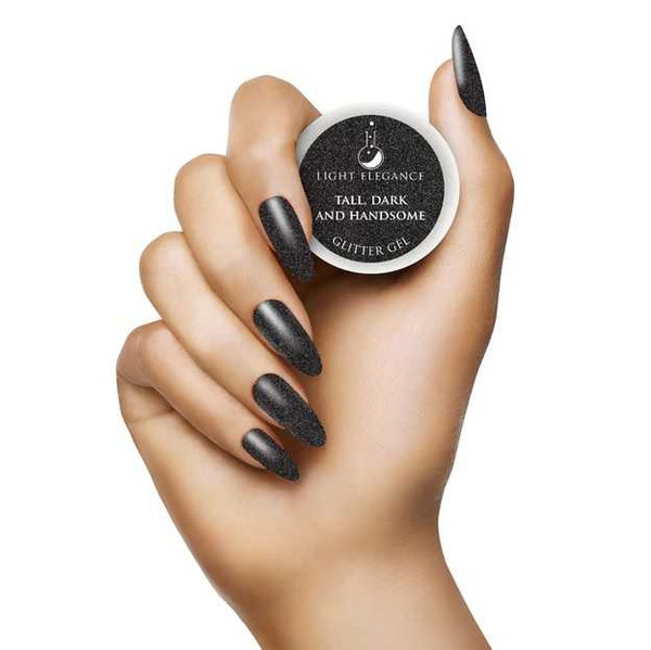 Light Elegance Glitter Gel- Tall, Dark & Handsome