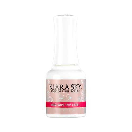 Kiara Sky No-Wipe Rub On Top Coat 0.5oz