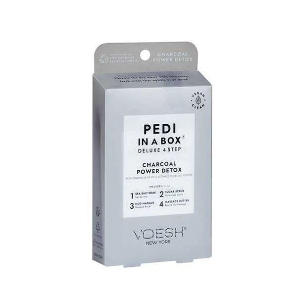 VOESH Pedi In A Box Deluxe 4 Step PEDICURE SPA KIT