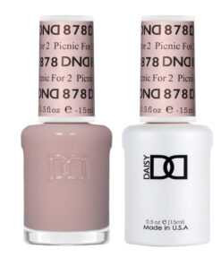DND Gel & Matching Lacquer- 878 PICNIC FOR 2 DND Gel & Matching Lacquer