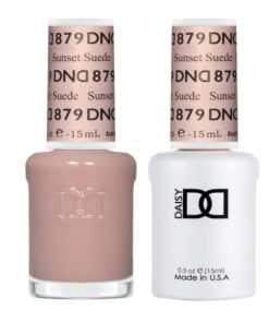 DND Gel & Matching Lacquer- 879 SUNSET SUEDE DND Gel & Matching Lacquer