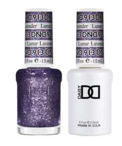 DND Gel & Matching Lacquer- 913 LUNAR LAVENDER DND Gel & Matching Lacquer