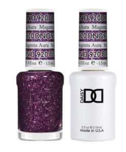 DND Gel & Matching Lacquer- 920 MAGENTA AURA DND Gel & Matching Lacquer